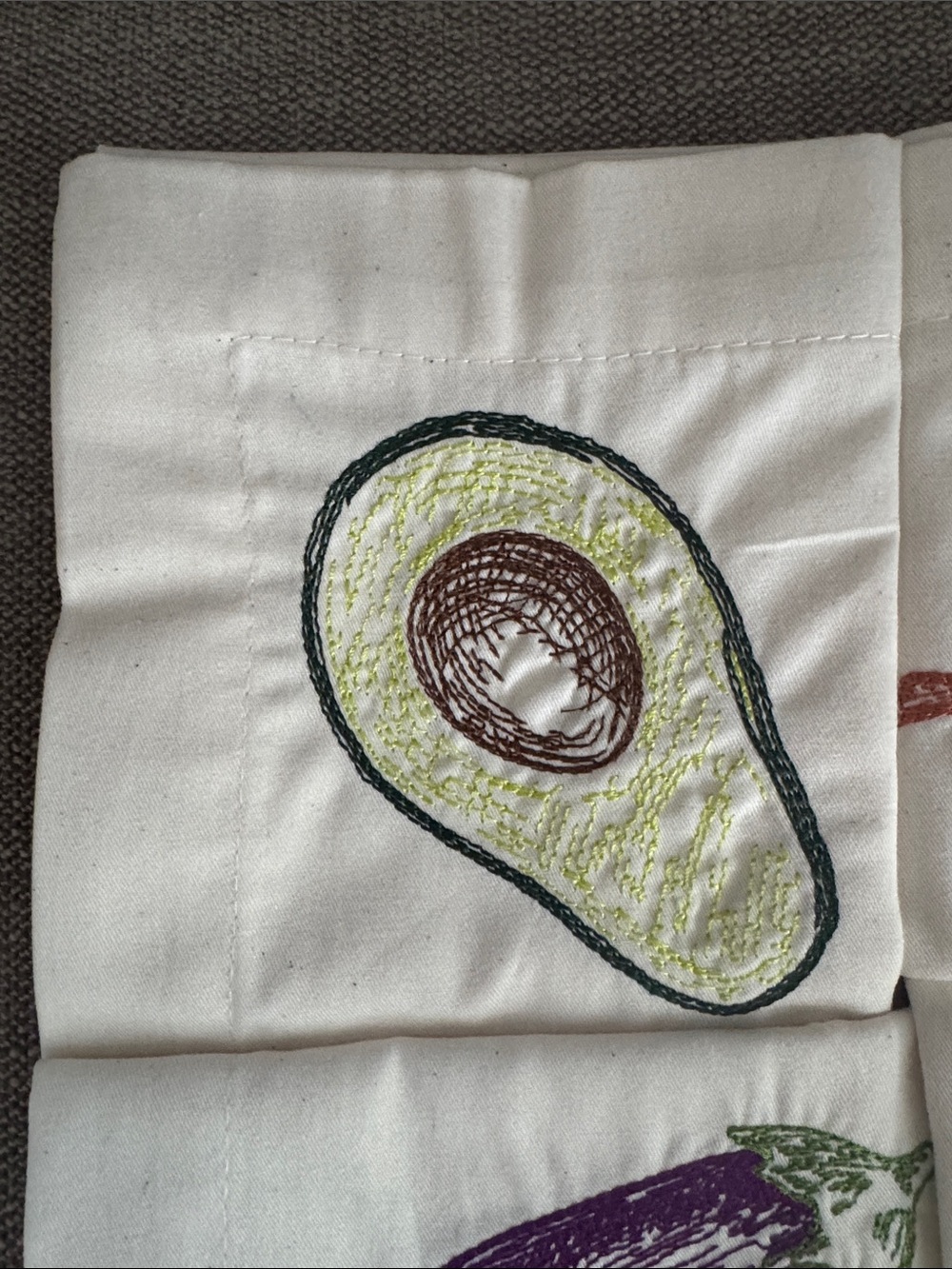 Trader Joe’s Embroidered 100% Cotton Napkins NWT - Picture 3 of 9